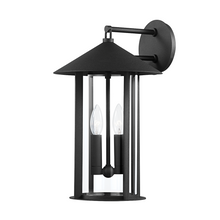 Load image into Gallery viewer, Troy B1952-TBK 2 Light Exterior Wall Sconce, Aluminum