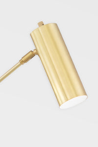 Hudson Valley L1669-AGB Led Floor Lamp, Aged Brass