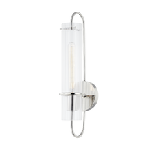 Load image into Gallery viewer, Mitzi H640101-PN 1 Light Wall Sconce, Polished Nickel