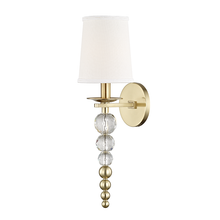 Load image into Gallery viewer, Local Lighting Hudson Valley 2300-AGB 1 Light Wall Sconce, AGB WALL SCONCE