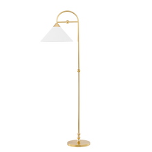 Load image into Gallery viewer, Mitzi HL682401-AGB 1 Light Floor Lamp, Aged Brass