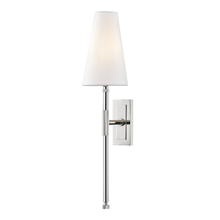 Load image into Gallery viewer, Hudson Valley 3721-Pn 1 Light Wall Sconce, PN