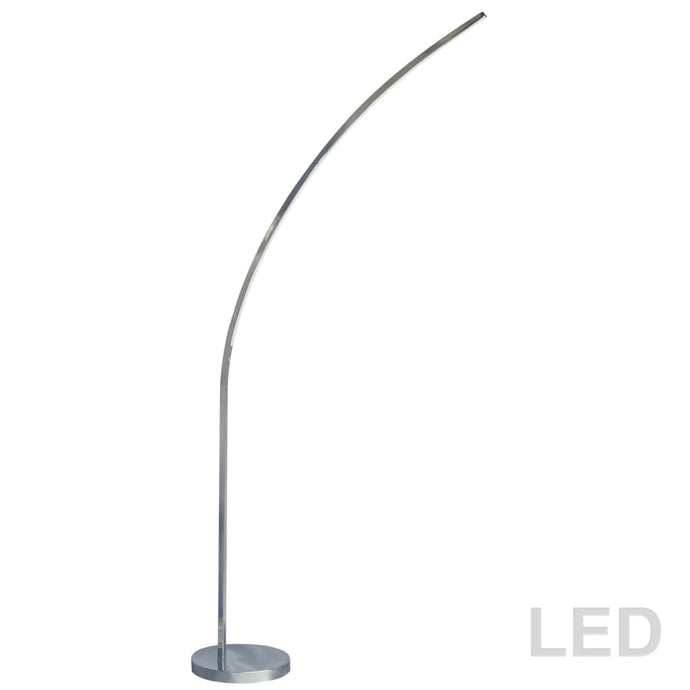 Local Lighting Dainolite 412Ledf-Pc - 22W Floor Lamp Polished Chrome Finish Floor Lamp (Task)