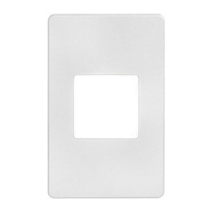 Local Lighting Dainolite DLEDW-245-WH White Rectangle In/Outdoor 3W LED Wal LED Step/Wall Light