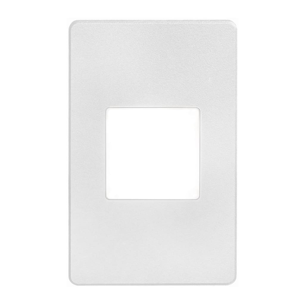 Local Lighting Dainolite DLEDW-245-WH White Rectangle In/Outdoor 3W LED Wal LED Step/Wall Light
