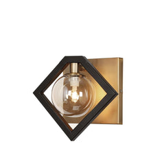 Load image into Gallery viewer, Local Lighting Dainolite GLA-91W-MB-VB 1LT Halgn Wall Sconce MB &amp; VB w/ Champagne Glass Wall (Decorative)