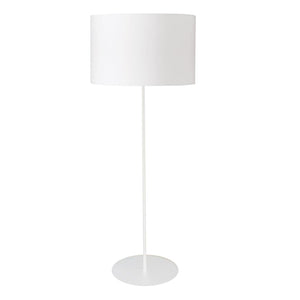 Local Lighting Dainolite MM221F-WH-790 1LT Drum Floor Lamp w/ JTone White Shade Floor Lamp (Decorative)