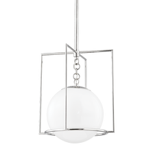 Load image into Gallery viewer, Mitzi H648701S-PN 1 Light Small Pendant, Polished Nickel