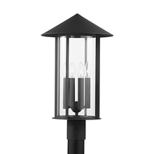 Load image into Gallery viewer, Troy P1914-TBK 2 Light Exterior Post, Aluminum