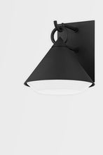 Load image into Gallery viewer, Troy B9212-TBK 1 Light Large Exterior Wall Sconce, Aluminum And Stainless Steel