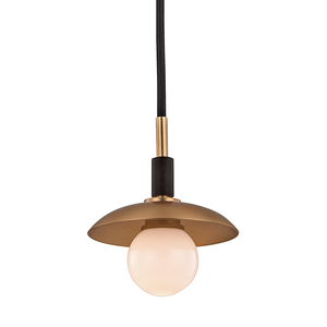 Hudson Valley 9821-Agb 1 Light Pendant, AGB