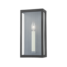 Load image into Gallery viewer, Troy B1031-TBK/WZN 1 Light Exterior Wall Sconce, Aluminum