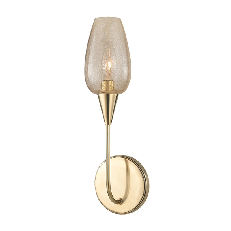 Hudson Valley 4701-Agb 1 Light Wall Sconce, AGB