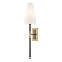 Load image into Gallery viewer, Hudson Valley 3721-Aob 1 Light Wall Sconce, AOB
