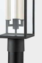 Load image into Gallery viewer, Troy P7524-TBZ 3 Light Exterior Post, Aluminum And Stainless Steel