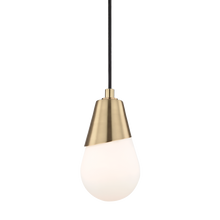 Load image into Gallery viewer, Mitzi H101701-Agb 1 Light Pendant, AGB