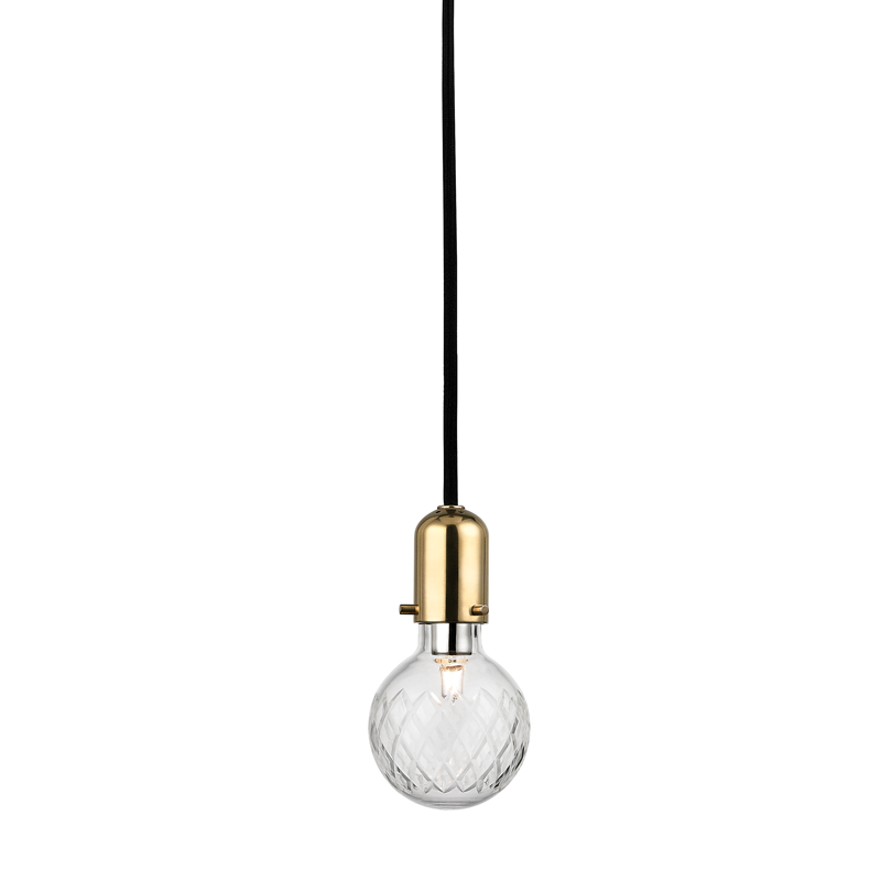 Hudson Valley 1100-Agb 1 Light Pendant, AGB