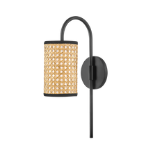 Load image into Gallery viewer, Mitzi H520101-SBK 1 Light Wall Sconce, Soft Black