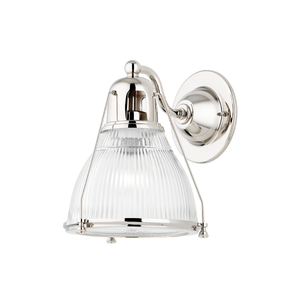 Local Lighting Hudson Valley 7301-Pn 1 Light Wall Sconce, PN WALL SCONCE