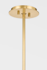 Corbett 398-38-AGB 12 Light Chandelier, Aged Brass