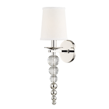 Load image into Gallery viewer, Local Lighting Hudson Valley 2300-Pn 1 Light Wall Sconce, PN WALL SCONCE