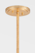 Load image into Gallery viewer, Corbett 332-03-VGL 3 Light Wall Sconce, Vintage Gold Leaf