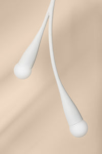Mitzi H689708-TWH 8 Light Chandelier, Textured White