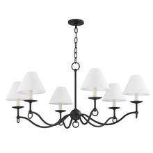 Load image into Gallery viewer, Troy F7043-FOR 6 Light Chandelier, Steel