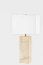 Load image into Gallery viewer, Hudson Valley L1620-AGB 1 Light Table Lamp, Aged Brass