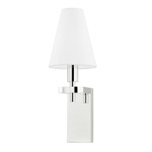 Load image into Gallery viewer, Hudson Valley-1181-Pn 1 Light Wall Sconce Polished Nickel - 