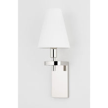 Load image into Gallery viewer, Hudson Valley-1181-Pn 1 Light Wall Sconce Polished Nickel - 