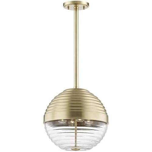 Local Lighting Hudson Valley 1214-AGB 4 Light Large Pendant, AGB PENDANT