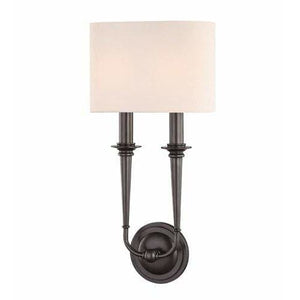 Local Lighting Hudson Valley 1232-Ob 2 Light Wall Sconce, OB Wall Sconce