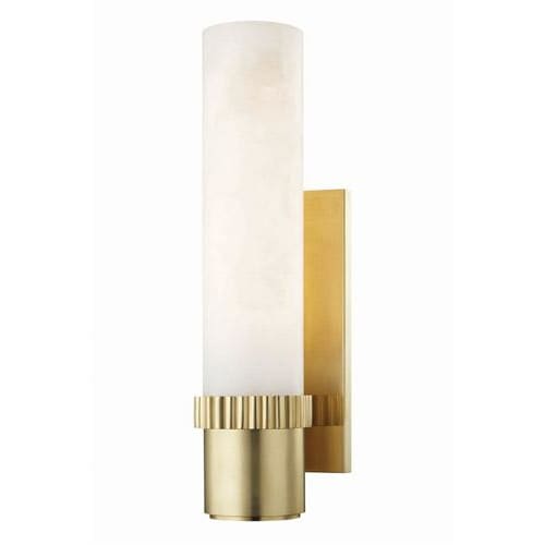 Local Lighting Hudson Valley 1260-AGB 1 Light Wall Sconce, AGB WALL SCONCE