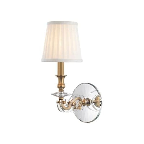 Local Lighting Hudson Valley 1291-AGB 1 Light Wall Sconce, AGB WALL SCONCE