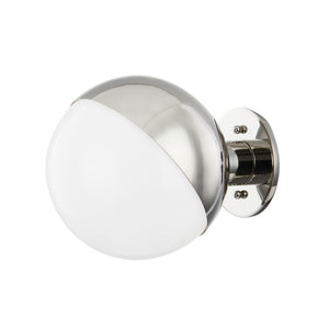 Hudson Valley-1660-Pn 1 Light Wall Sconce Polished Nickel - 