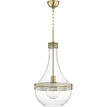 Load image into Gallery viewer, Local Lighting Hudson Valley 1814-AGB 1 Light Large Pendant, AGB PENDANT