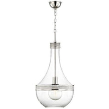 Load image into Gallery viewer, Local Lighting Hudson Valley 1814-Pn 1 Light Large Pendant, PN Pendant