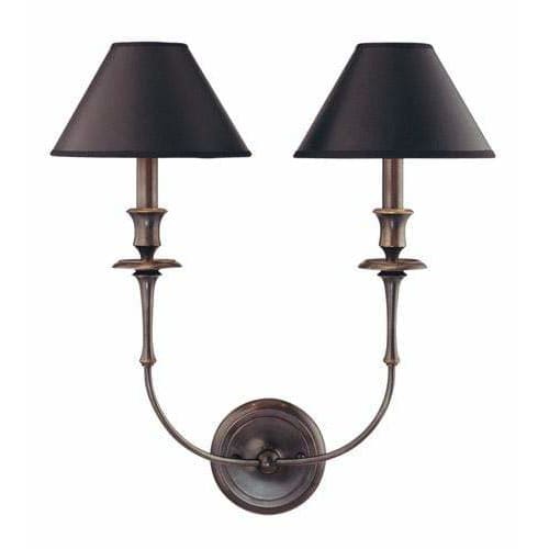 Local Lighting Hudson Valley 1862-Ob 2 Light Wall Sconce, OB WALL SCONCE
