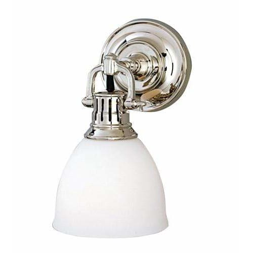 Local Lighting Hudson Valley 2201-Pn 1 Light Wall Sconce, PN WALL SCONCE