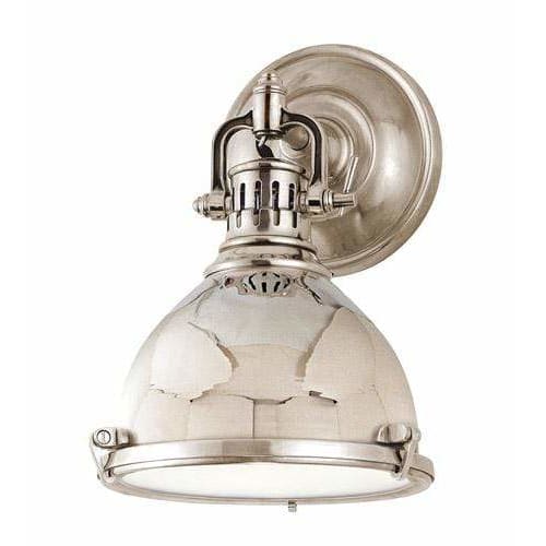Local Lighting Hudson Valley 2209-Pn 1 Light Wall Sconce, PN WALL SCONCE