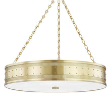 Load image into Gallery viewer, Hudson Valley-2230-Agb 6 Light Pendant Aged Brass - Pendant