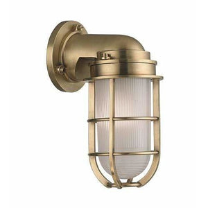 Local Lighting Hudson Valley 240-AGB 1 Light Wall Sconce, AGB WALL SCONCE