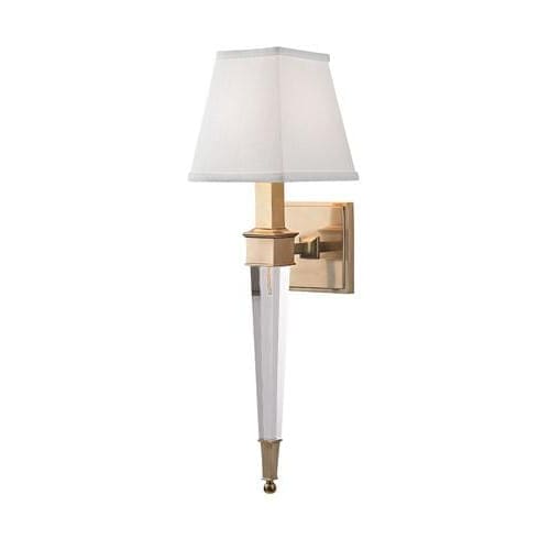 Local Lighting Hudson Valley 2401-AGB 1 Light Wall Sconce, AGB WALL SCONCE