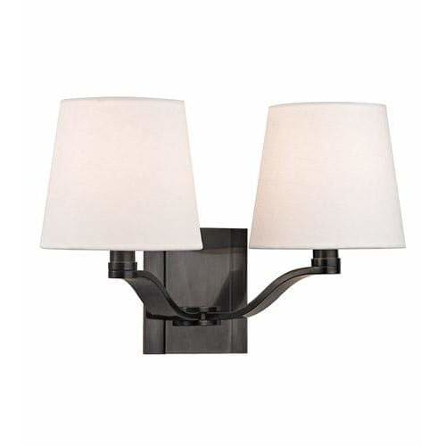 Local Lighting Hudson Valley 2462-Ob 2 Light Wall Sconce, OB WALL SCONCE
