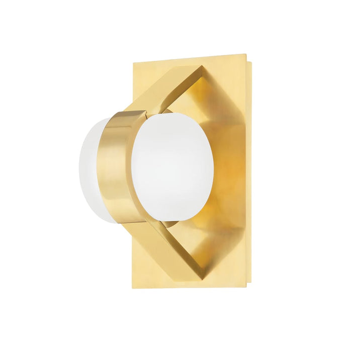 Hudson Valley-2700-Agb 1 Light Wall Sconce Aged Brass - Wall