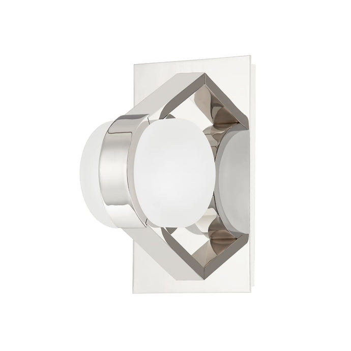 Hudson Valley-2700-Pn 1 Light Wall Sconce Polished Nickel - 