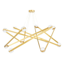 Load image into Gallery viewer, Hudson Valley-2756-Agb 12 Light Chandelier Aged Brass - 