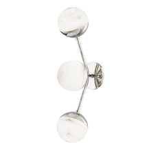 Load image into Gallery viewer, Hudson Valley-2833-Pn 3 Light Wall Sconce Polished Nickel - 