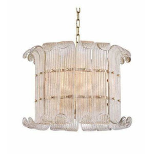 Local Lighting Hudson Valley 2908-AGB 8 Light Chandelier, AGB CHANDELIER